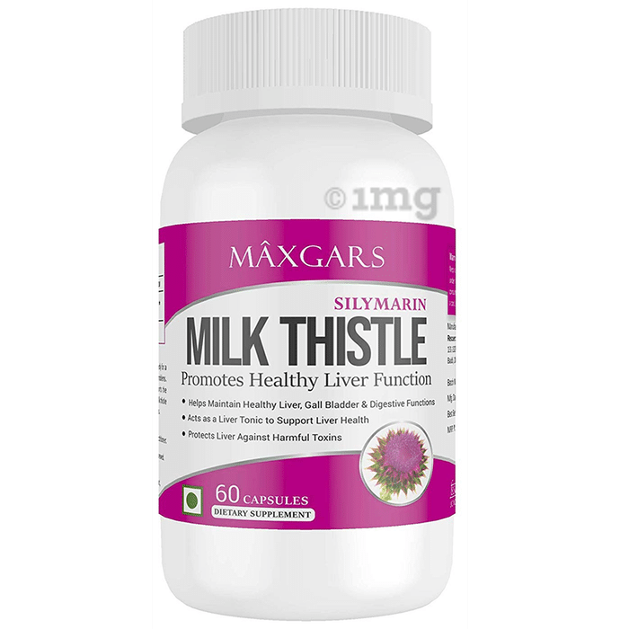 Maxgars Silymarin Milk Thistle Capsule