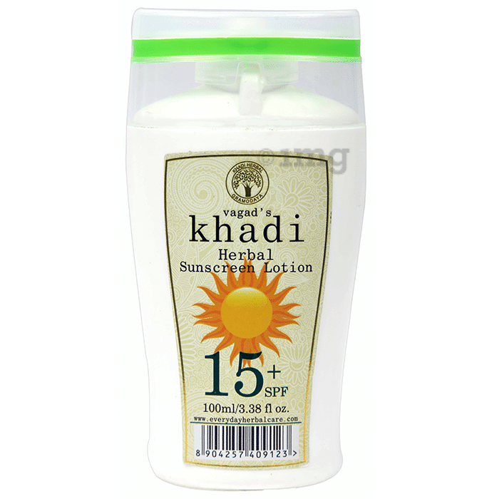 Vagad's Khadi Herbal Sunscreen Lotion SPF 15