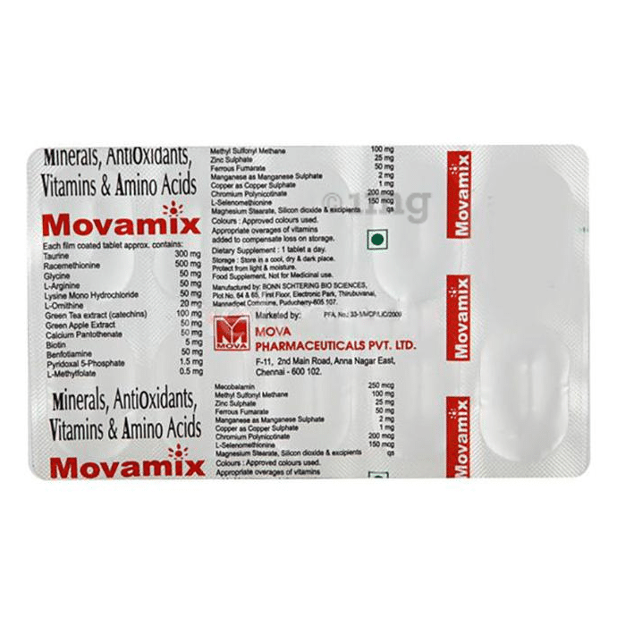 Movamix Tablet