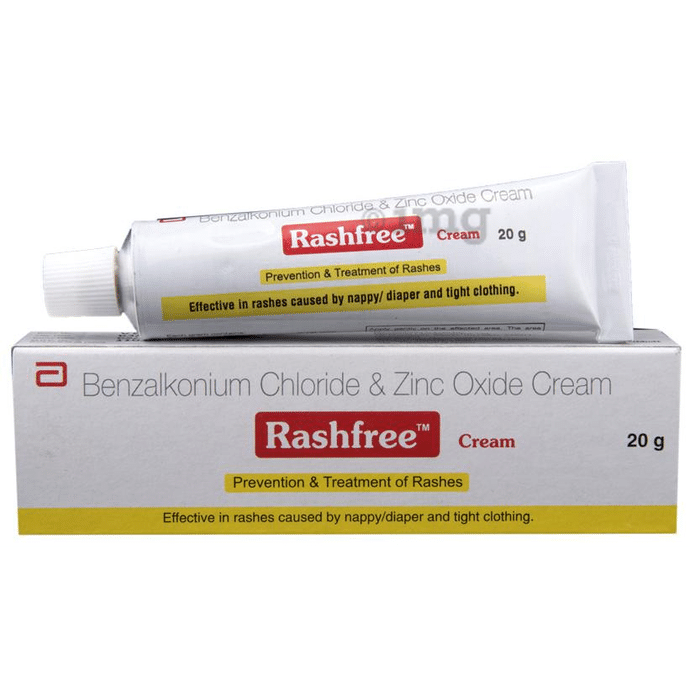 Rashfree Cream | Effective for Rashes Caused by Nappy/Diaper & Tight Clothing
