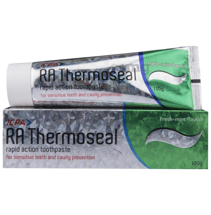 use of thermoseal toothpaste