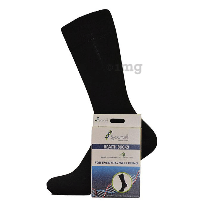 Syounaa Health Socks Medium Black