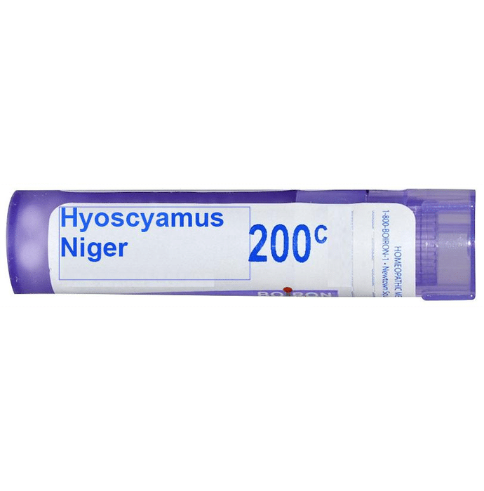 Boiron Hyoscyamus Niger Single Dose Approx 200 Microgranules 200 CH