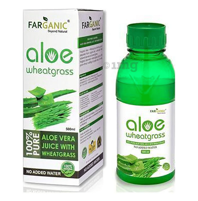 Farganic Aloe Wheatgrass Juice