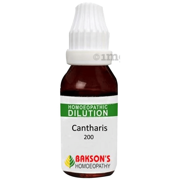 Bakson's Homeopathy Cantharis Dilution 200 CH