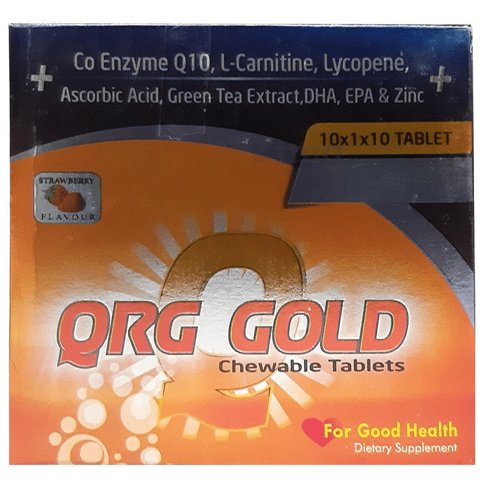 Qrg Gold Chewable Tablet Strawberry