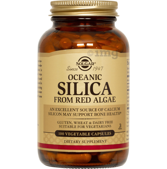 Solgar Oceanic Silica from Red Algae Vegetable Capsule