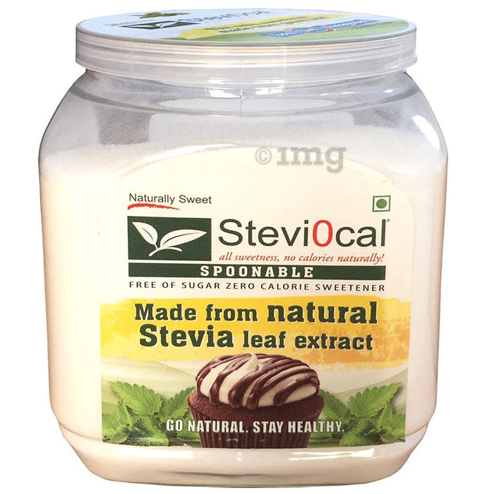 Steviocal Stevia Sweetener Zero Calories Powder Buy jar of 480 gm