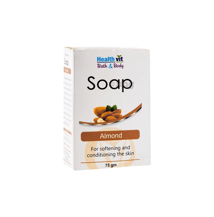 HealthVit Bath & Body Almond Soap