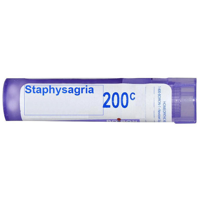 Boiron Staphysagria Single Dose Approx 200 Microgranules 200 CH