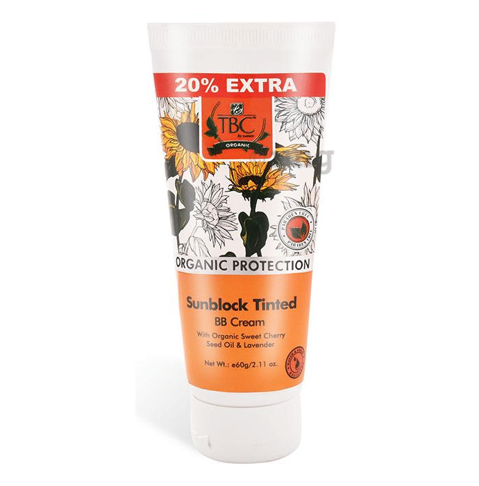 TBC Organic Protection Sunblock Cream Tinted BB