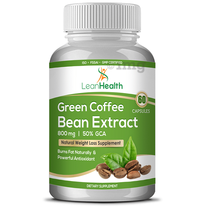 Leanhealth Green Coffee Bean Extract 800mg Capsule