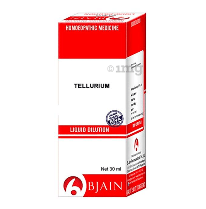 Bjain Tellurium Metallicun Dilution 12 CH