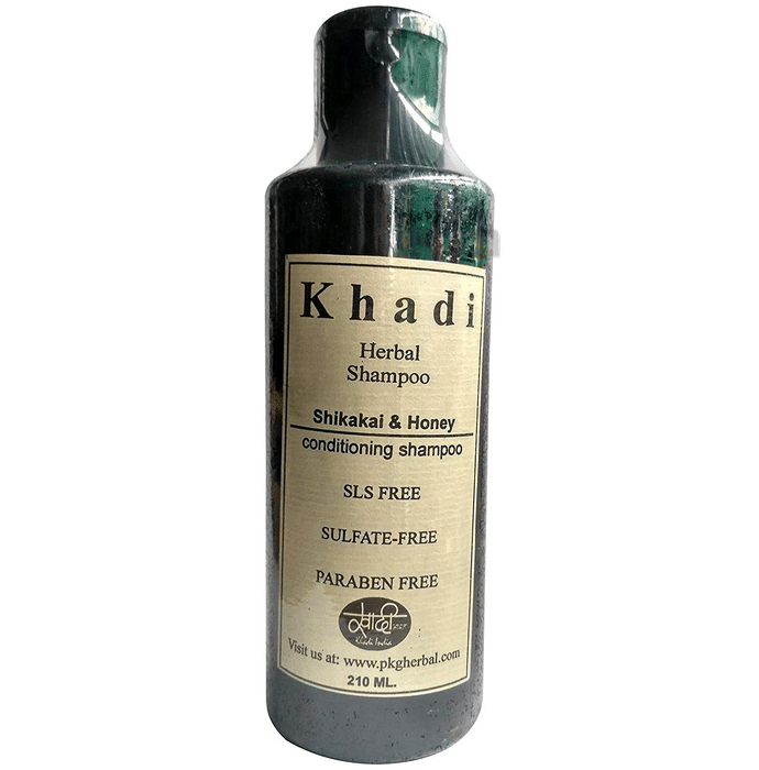 Khadi Herbal Shikakai & Honey Conditioning Shampoo SLS & Paraben Free