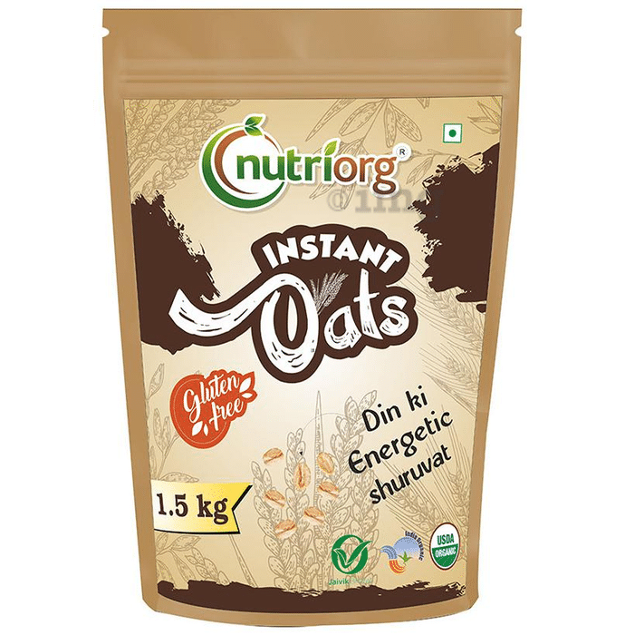 Nutriorg USDA Certified Gluten Free Instant Oats