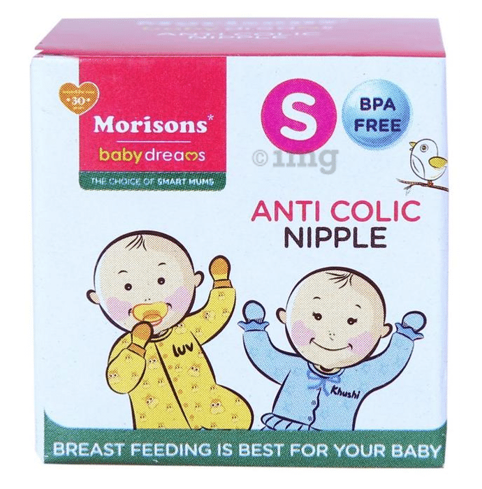 Morisons Baby Dreams Anti Colic Nipple Small