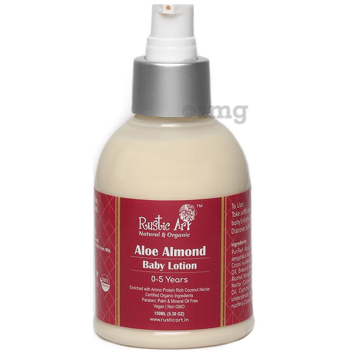 Rustic Art Aloe Almond Baby Lotion