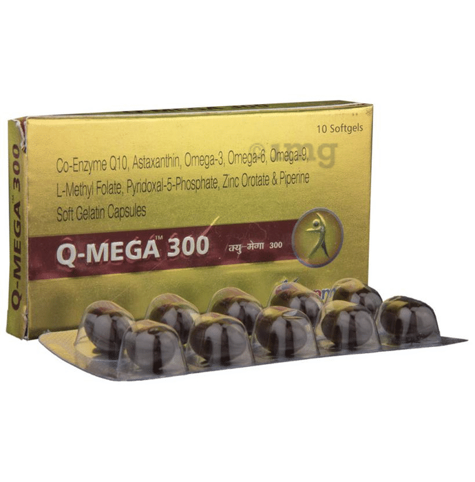 Q-Mega 300 Softgels