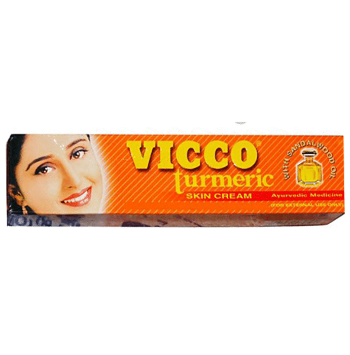 Vicco Turmeric Skin Cream with Sandalwood Oil