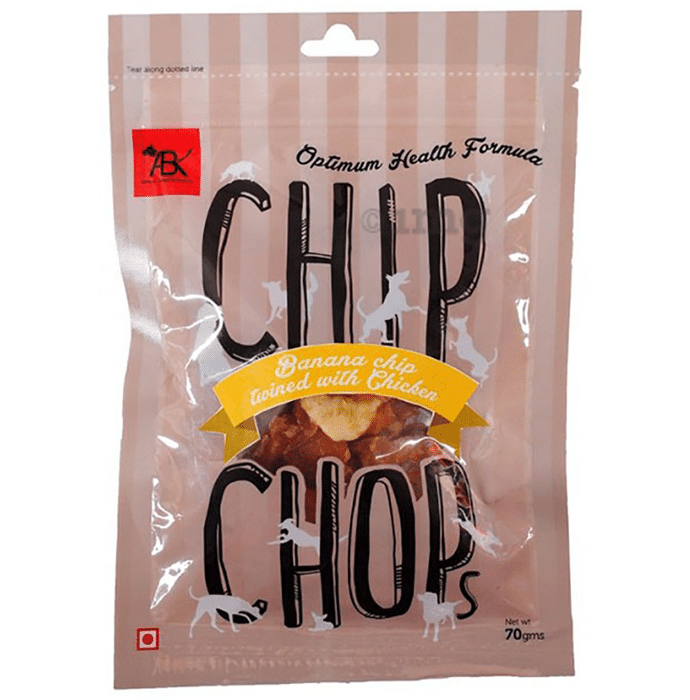 Chip Chops Banana Chip Twined with Chicken Dog Treat