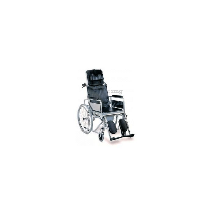 Karma Rainbow 8 Reclining Commode Manual Wheelchair