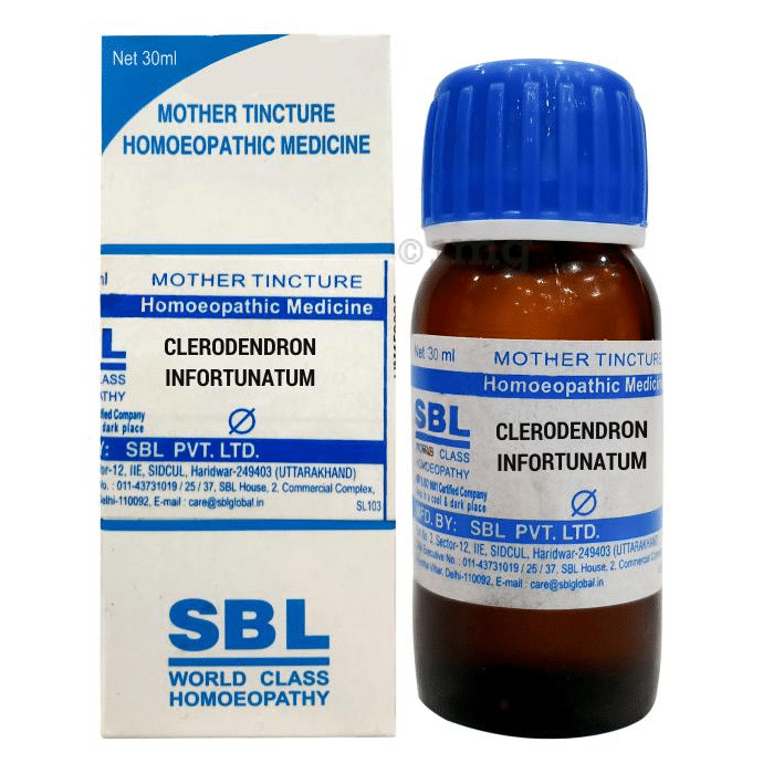 SBL Clerodendron Infortunatum Mother Tincture Q