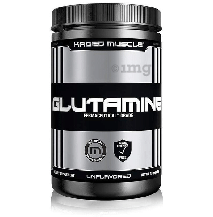 Kaged Muscle Glutamine Unflavoured Buy jar of 300.0 gm Powder at best