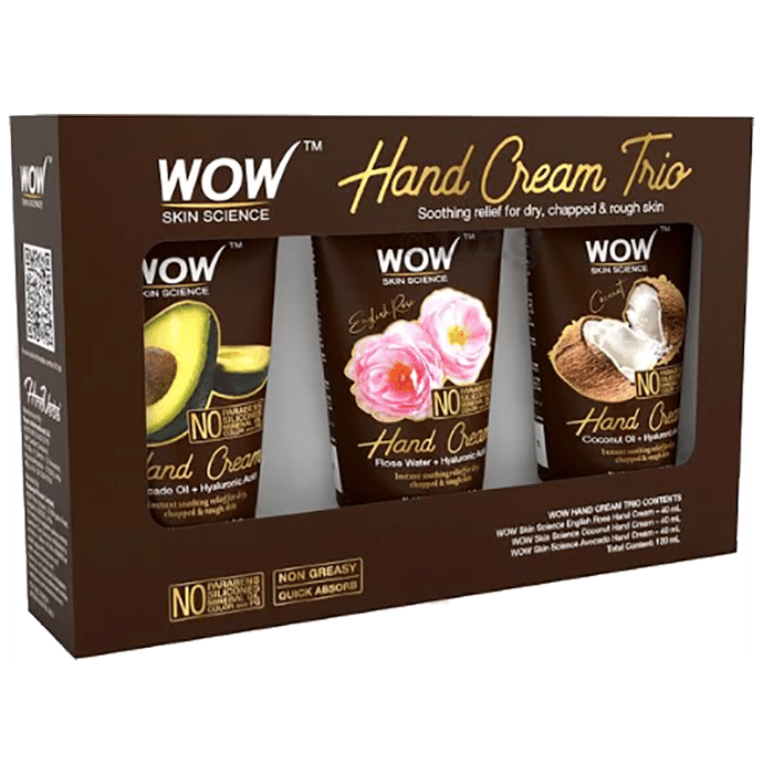WOW Skin Science Hand Cream Trio