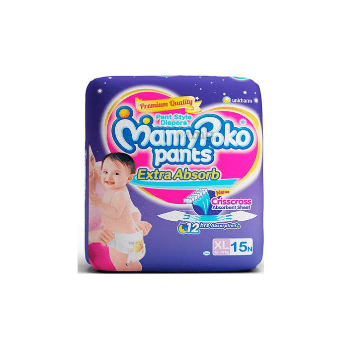 Mamy Poko Extra Absorb Diaper Pants XL