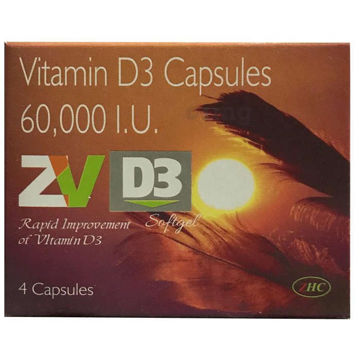 ZV D3 Soft Gelatin Capsule