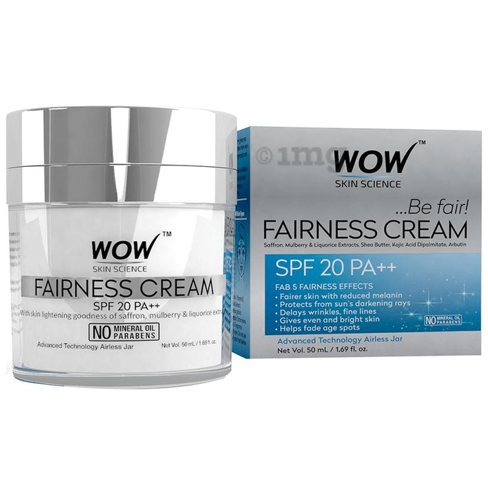 WOW Skin Science SPF 20 Fairness Cream