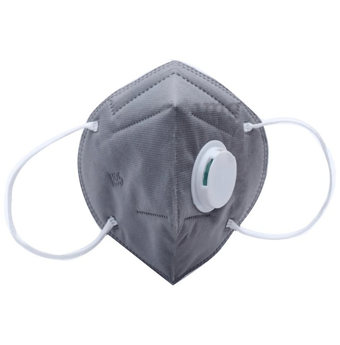 Ekana 5 Layer Filtration N95 Mask Grey with Respirator