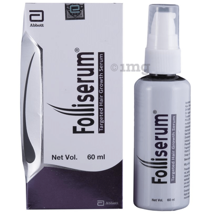 Folliserum Hair Growth Serum: Buy pump bottle of 60 ml Serum at best price  in India | 1mg