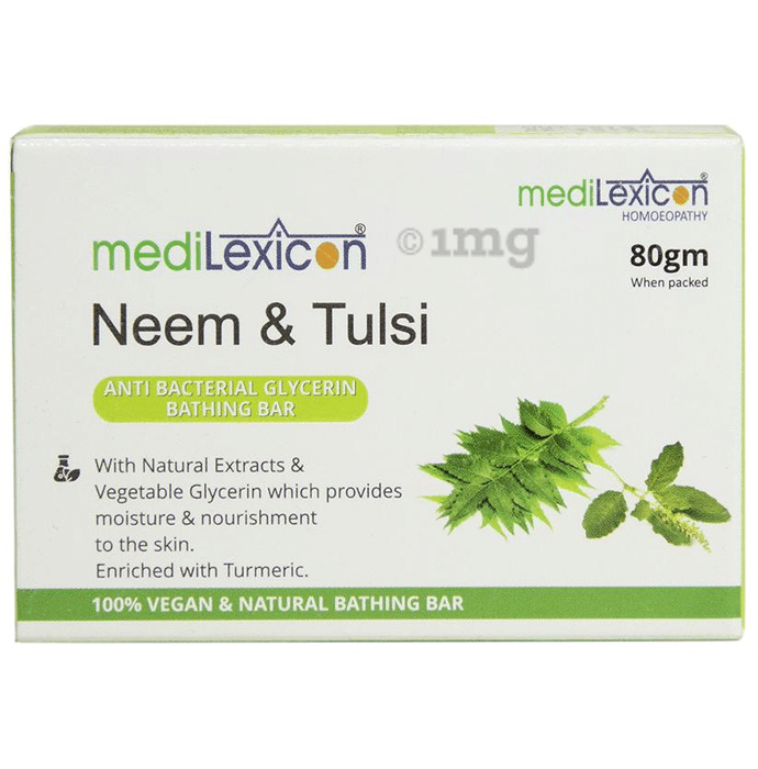 Medilexicon Bathing Bar Neem & Tulsi