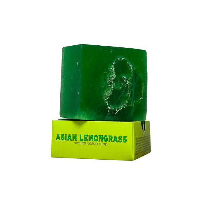 Nyassa Asian Lemongrass Handmade Loofah Soap
