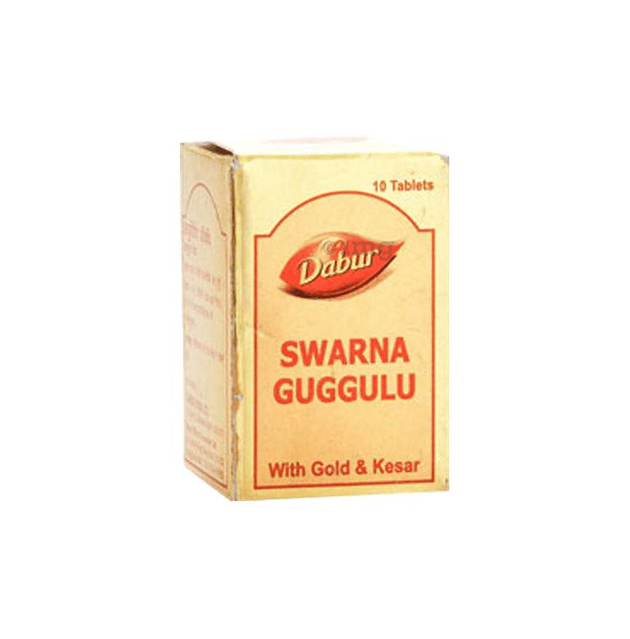 Dabur Swarna Guggulu Tablet with Gold & Kesar