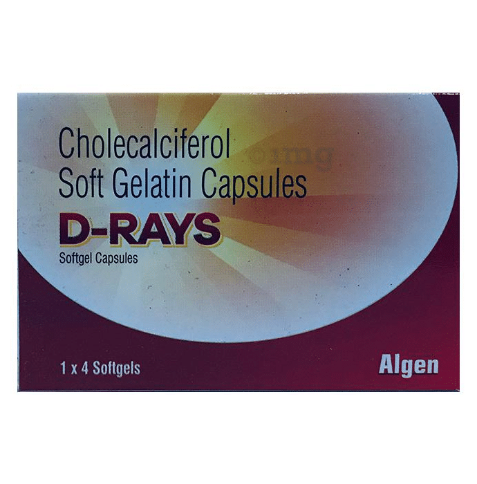 D-Rays Soft Gelatin Capsule