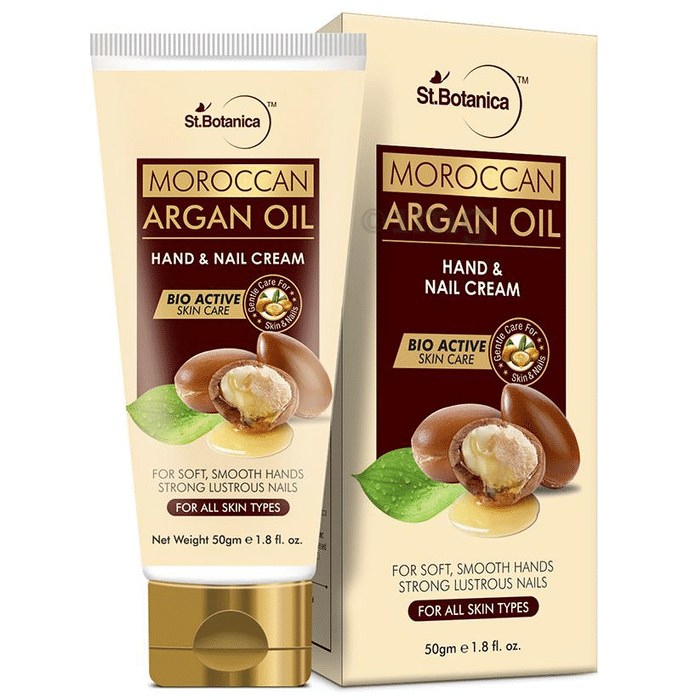 St.Botanica Hand & Nail Cream Moroccan Argan Oil