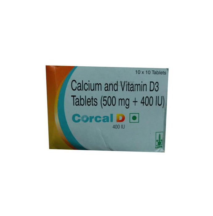 Corcal D 400 IU Tablet