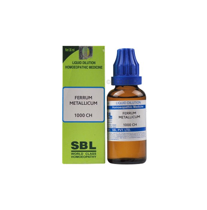 SBL Ferrum Metallicum Dilution 1000 CH