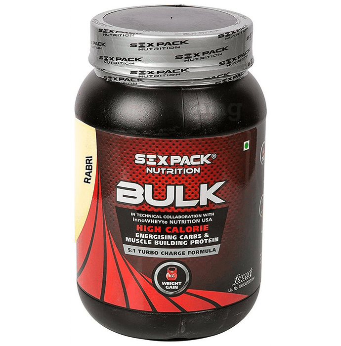 Sixpack Nutrition Bulk Weight Gainer Protein Rabri