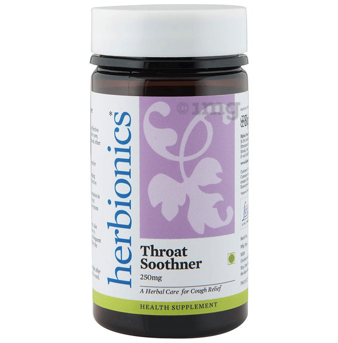 Bipha Ayurveda Herbionics Throat Soothner 250mg Tablet