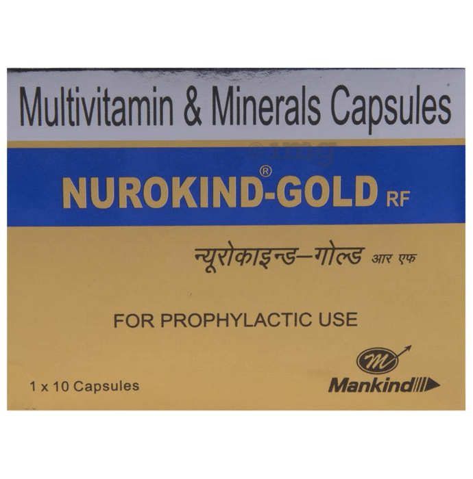 Nurokind -Gold RF Multivitamin & Mineral Capsule