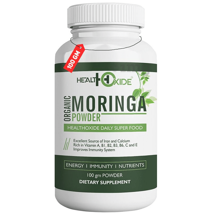 HealthOxide Organic Moringa Powder