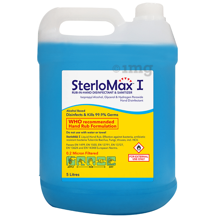 SterloMax I Rub-In-Hand Disinfectant & Sanitizer