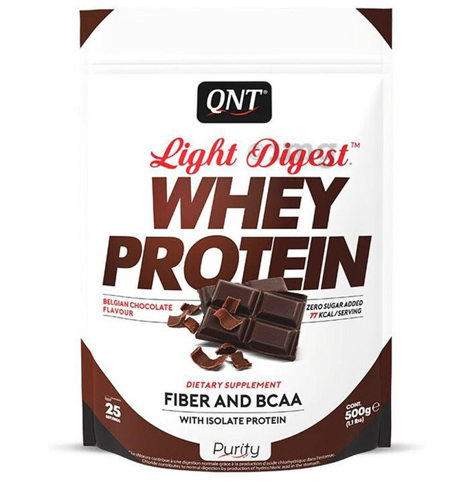 QNT Light Digest Whey Protein Belgiun Chocolate