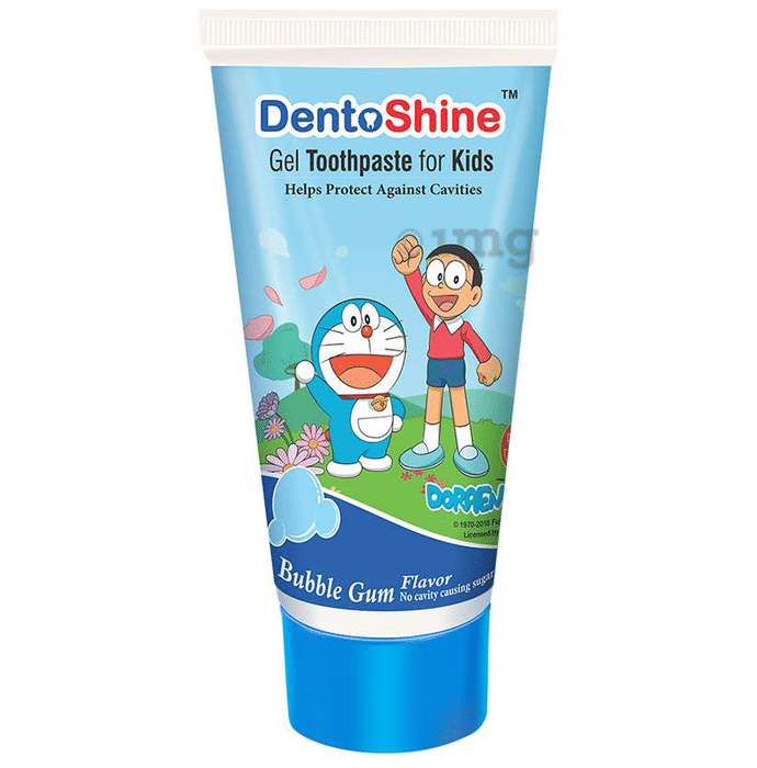 DentoShine Bubblegum Gel Toothpaste for Kids
