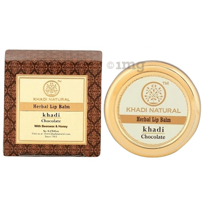 Khadi Naturals Herbal Lip Balm Chocolate