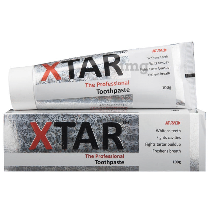 Xtar  Toothpaste | Whitens Teeth, Freshens Breath, Fights Cavities & Tartar Build Up