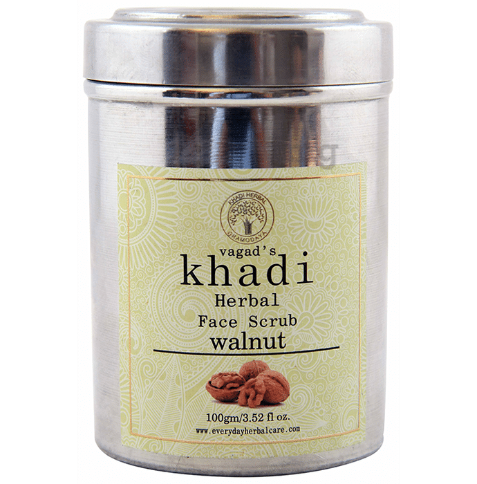 Vagad's Khadi Herbal Walnut Face Scrub